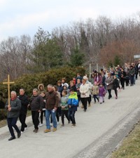Križni put u Župi svetog Lovre u Vivodini